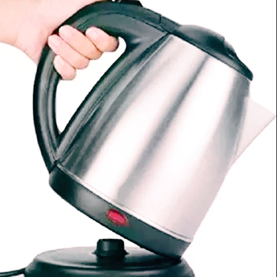 2L-Electric Kettle Water Fast Boiling, Auto Shut-Off, Stainless Steel Aesthetic LED light Capacity 2 LTR and Safety Features