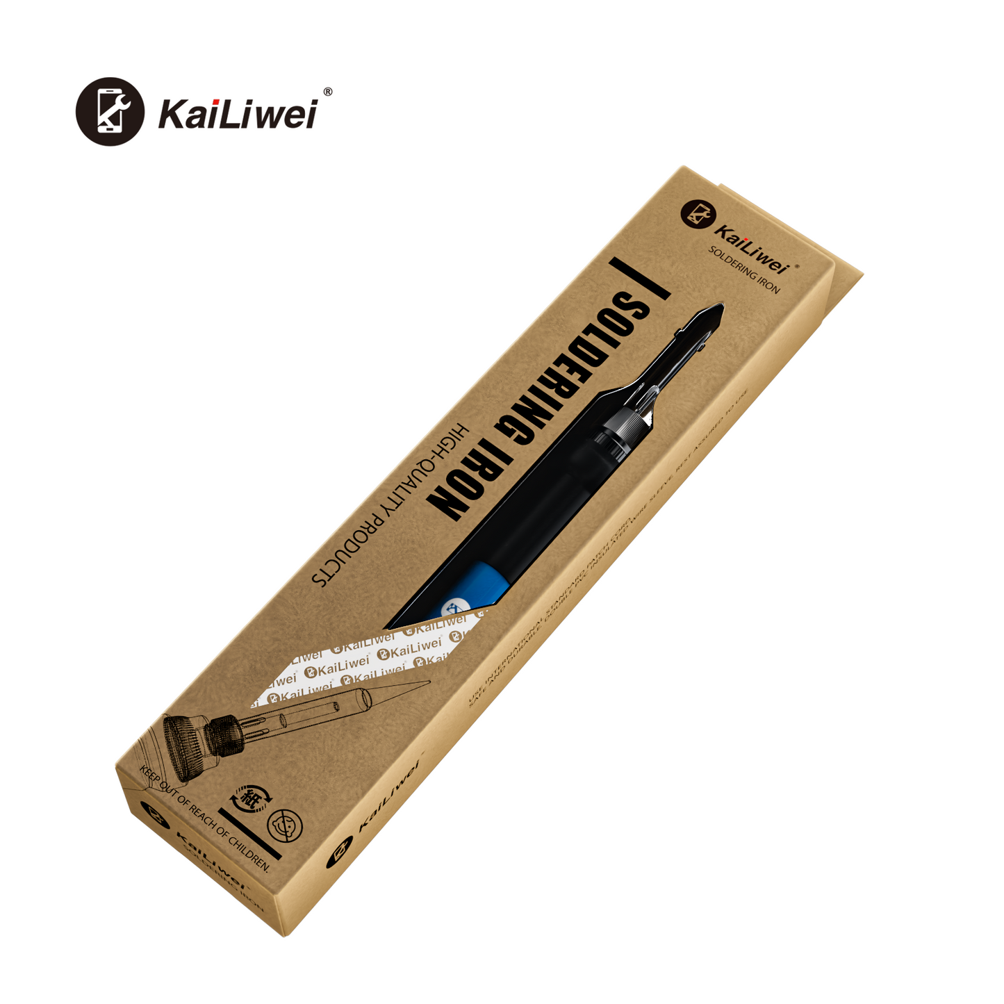 Kailiwei 60W Electric Soldering Iron K-060W for Phone Repair – Adjustable Temperature Soldering Tool