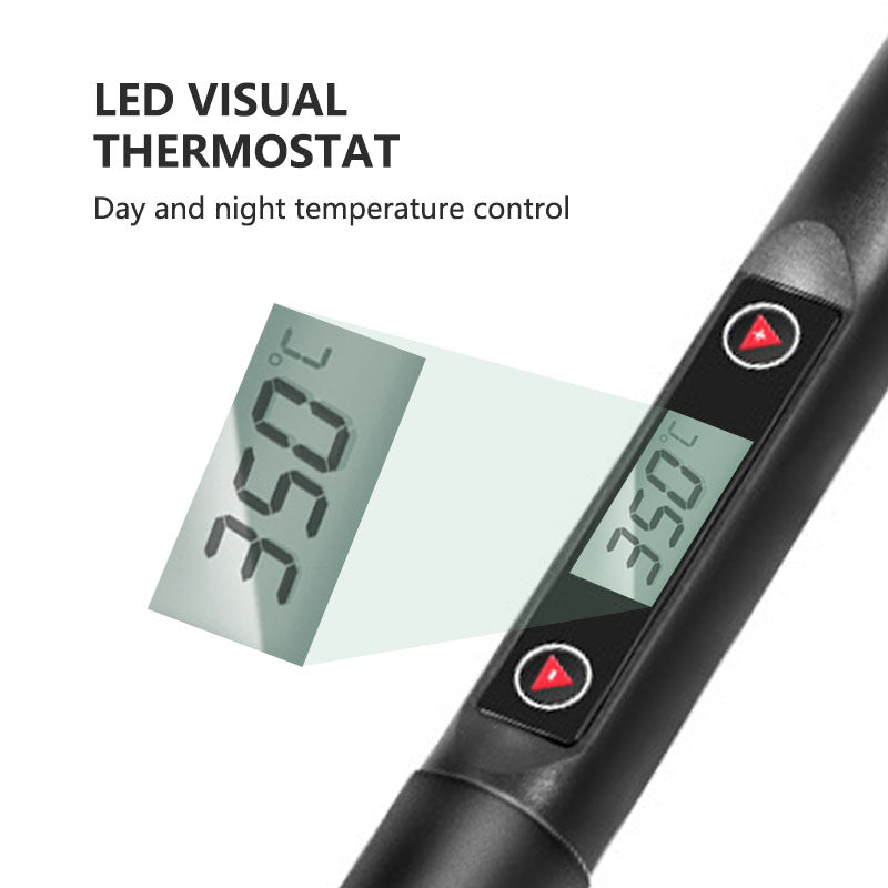 80W LED Digital Display Electric Soldering Iron with Internal Heating & Constant Temperature Control for Precision Phone Repair