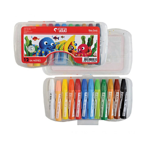 Vibrant Oil Pastel Crayons – Smooth, Blendable Colors for Artistic Expression
