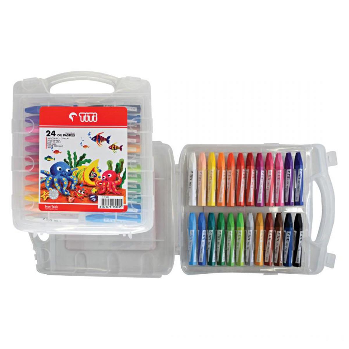 Vibrant Oil Pastel Crayons – Smooth, Blendable Colors for Artistic Expression