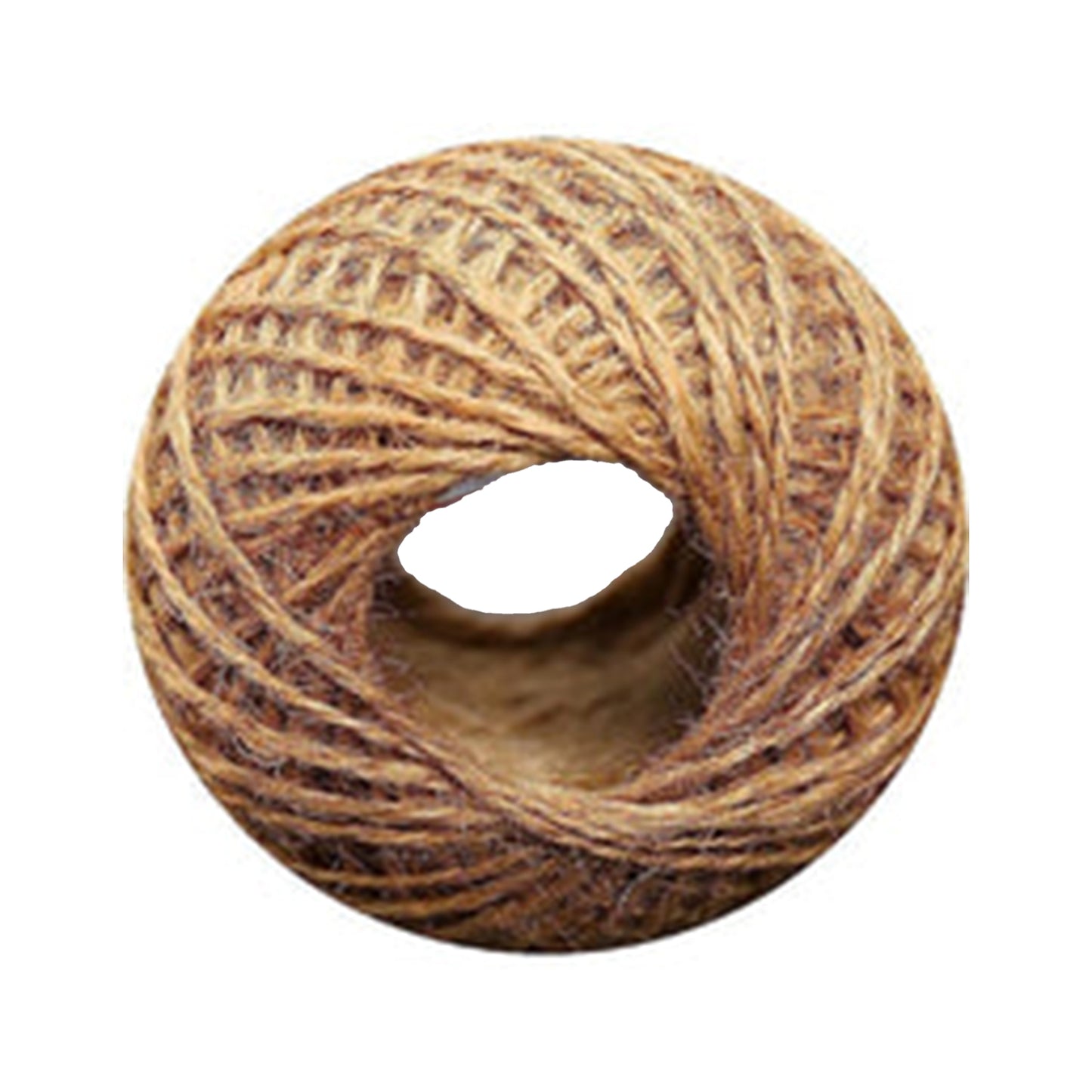 Simple Natural Brown Jute Rope / Thread – For Durable Packing String for Gardening Applications, Gift Wrapping Art and Craft – 2MM x 45M (Length)