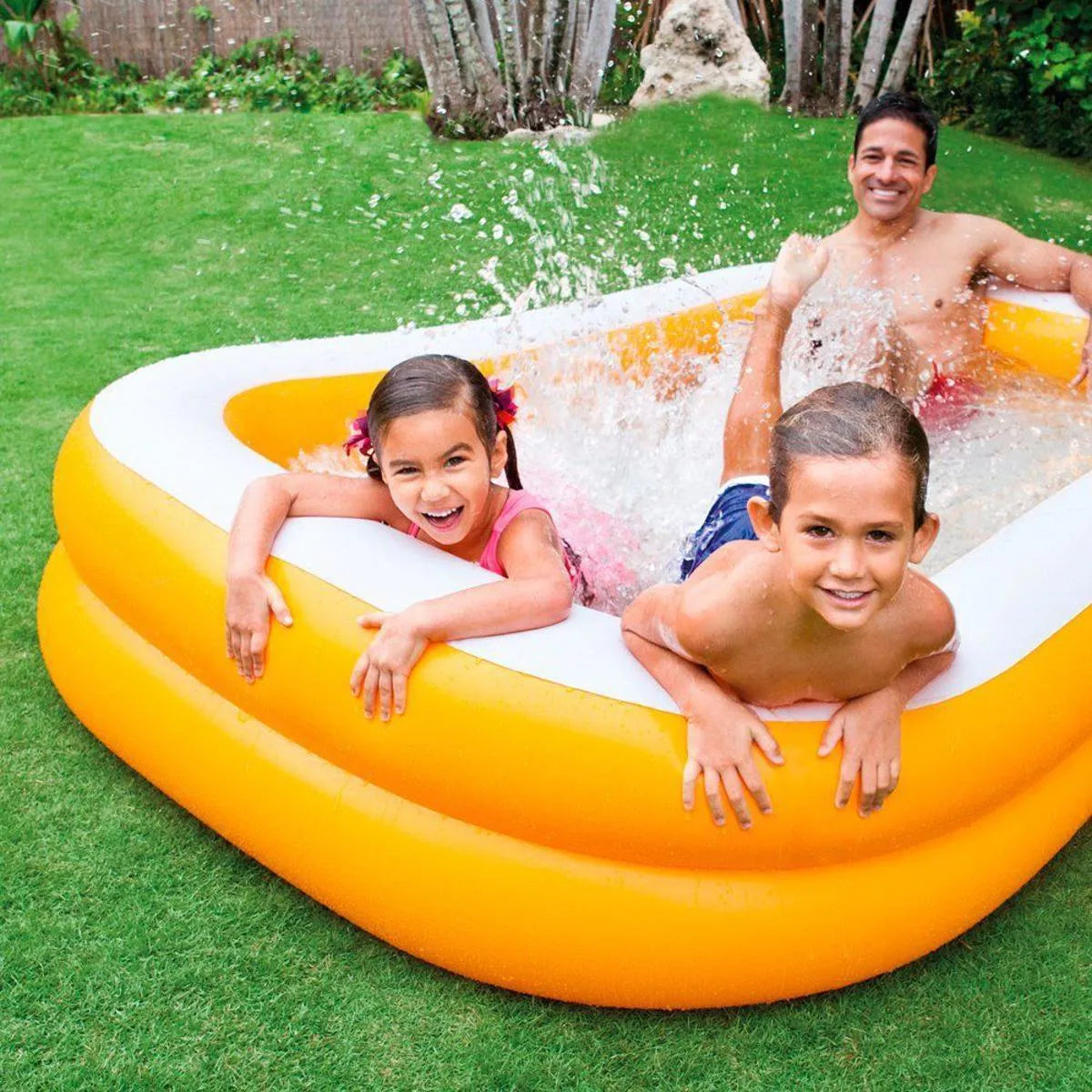 Intex 57181 90" x 60" x 19" Mandarin Baby Inflatable Kids Bath Tub