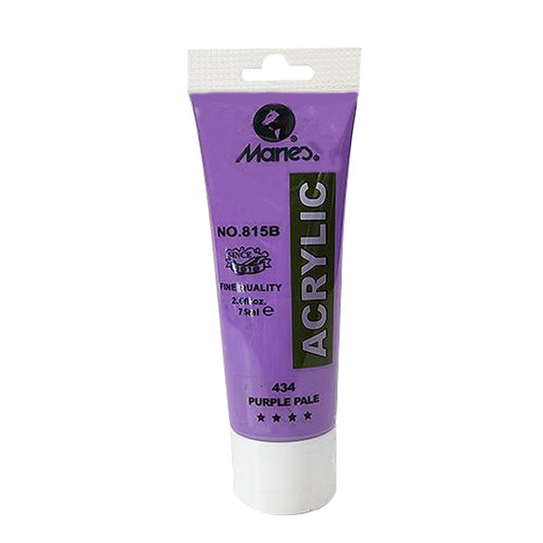 Acrylic Color / Paint 75ml Tube Maries - Use for Canvas, Paper, Wood, Fabric
