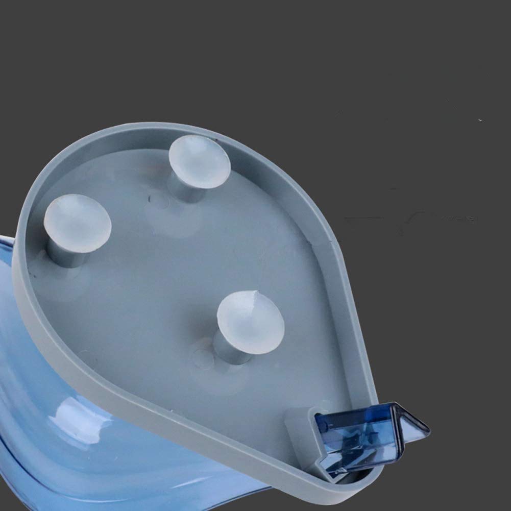 Creative Leaf Shape Plastic Soap Dish with Suction Holder - Stylish Storage Basket for Soap, Sponges & Small Items