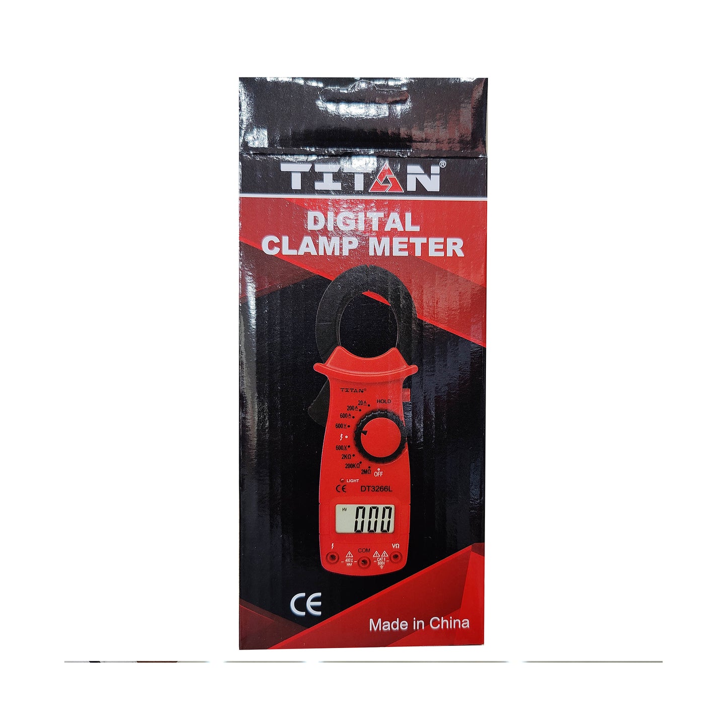 Titan DT-3266L Digital Clamp Meter, Volt, Ampere, only AC, 600V
