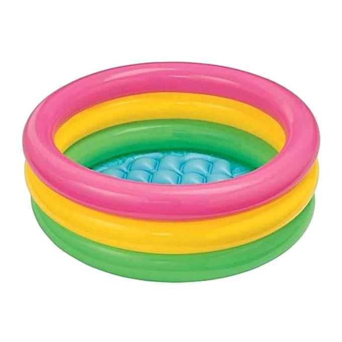 Intex 57412 45" x 10 + Sunset Glow Inflatable Swimming Pool for Kids