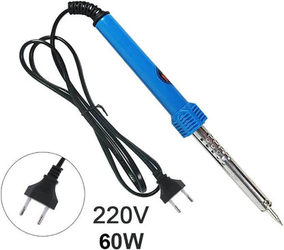 60W 220V Thermostat-Controlled Electric Soldering Iron with Precision Tip for Soldering and Welding Tasks