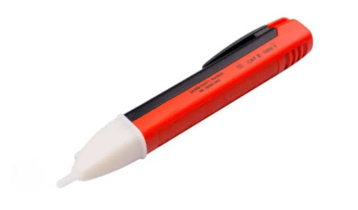 Portable Digital AC Voltage Detector, Multifunction Tester 90-1000V with LED and Sound.