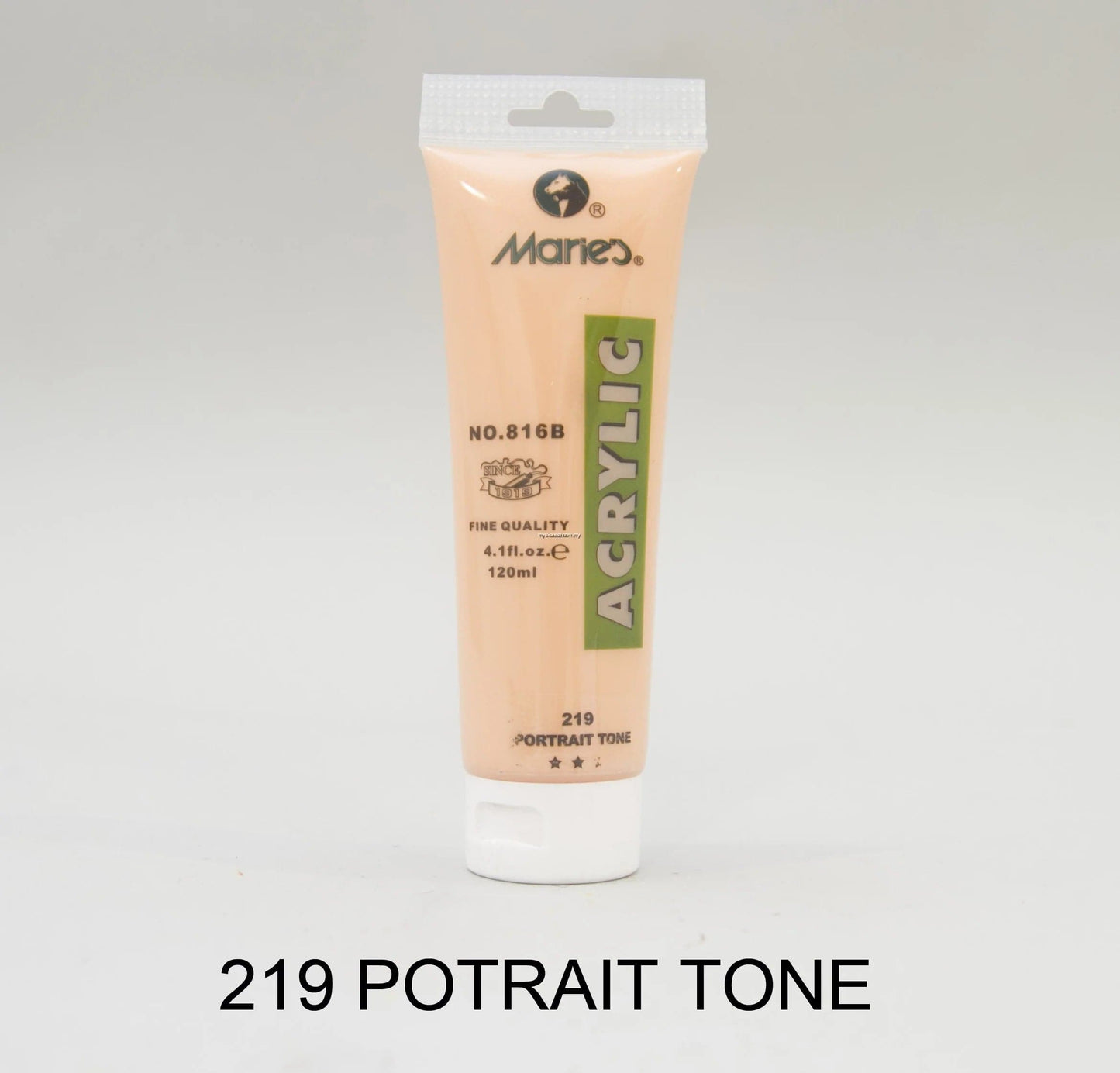 Acrylic Color / Paint 75ml Tube Maries - Use for Canvas, Paper, Wood, Fabric