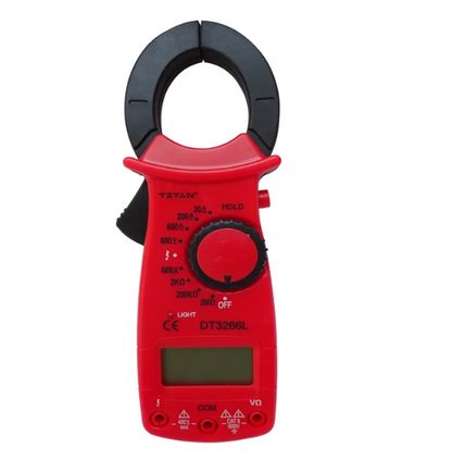 Titan DT-3266L Digital Clamp Meter, Volt, Ampere, only AC, 600V