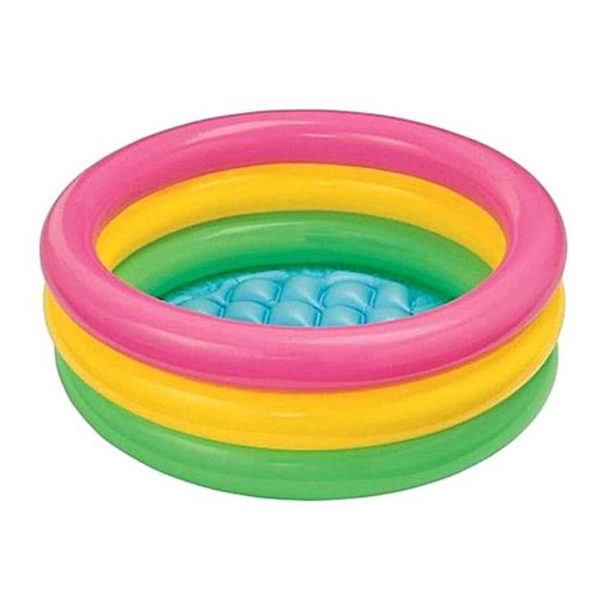 Intex + 2FT + Sunset Glow Inflatable Ring Baby Kiddie Pool & Swimming Pool