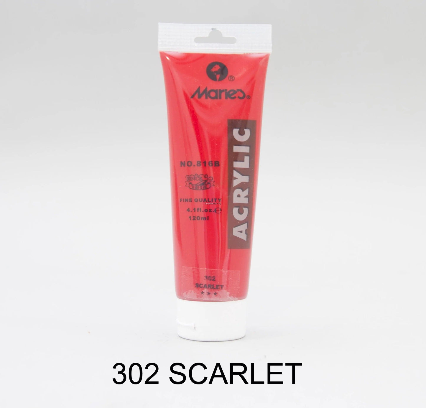 Acrylic Color / Paint 75ml Tube Maries - Use for Canvas, Paper, Wood, Fabric