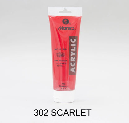 Acrylic Color / Paint 75ml Tube Maries - Use for Canvas, Paper, Wood, Fabric