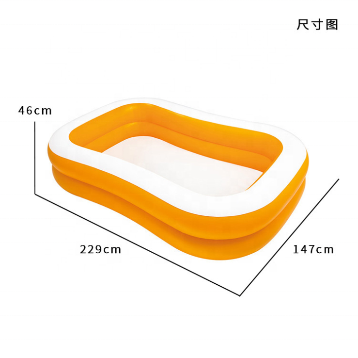 Intex 57181 90" x 60" x 19" Mandarin Baby Inflatable Kids Bath Tub