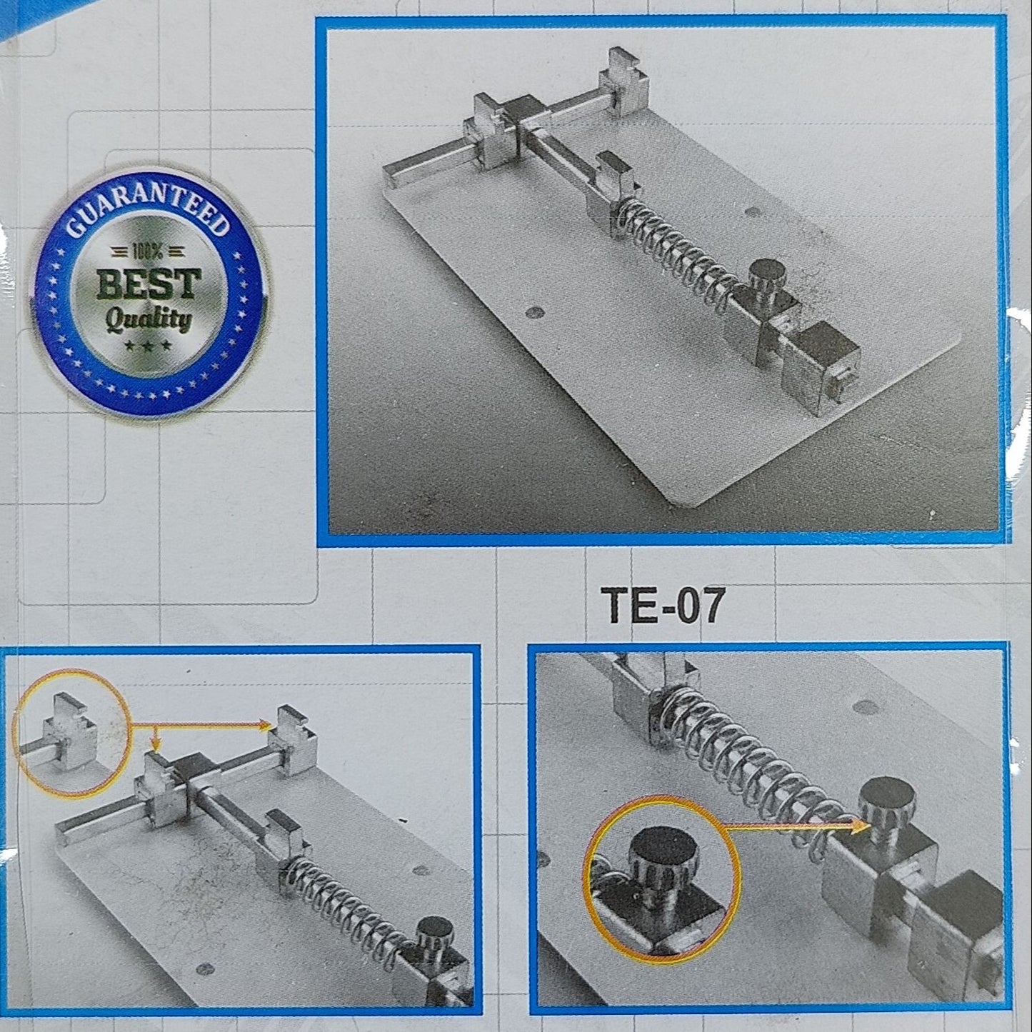 Adjustable PCB Circuit Board Holder Stand – Mobile IC Soldering, Small Circuit Repairing Tool