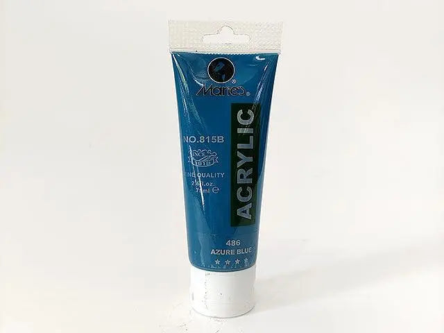 Acrylic Color / Paint 75ml Tube Maries - Use for Canvas, Paper, Wood, Fabric