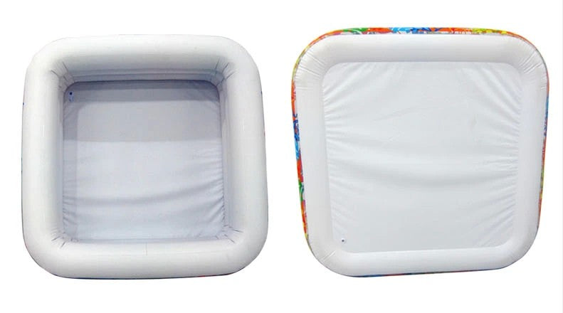 INTEX 57471 - Clear View Aquarium Baby Pool For Kids Inflatable Kids Bath Tub For Children - 62.5 x 62.5 x 19.5 IN