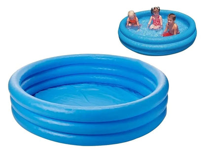 58426 + 58" x 13" + Crystal Blue Inflatable Baby Pool