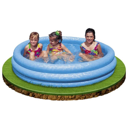Intex 58426 + 58" x 13" + Crystal Blue Pool Bestway Fill N Fun-Play Inflatable Swimming Pool for Kids Baby Bath Tub