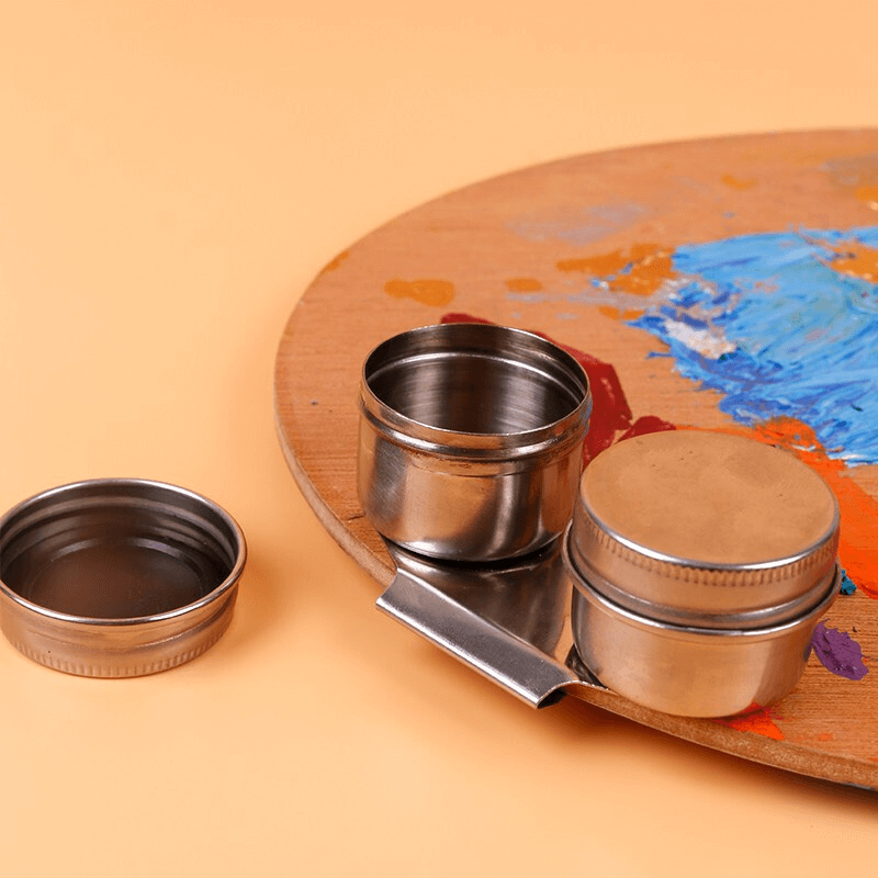 Stainless Steel Oil Dipper Painting Palette Cup