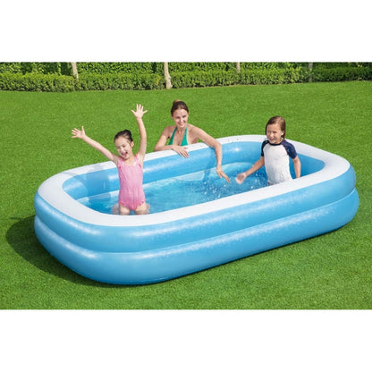 Intex 80" x 60" x 17" Rectangular Inflatable Swimming Pool for Kids