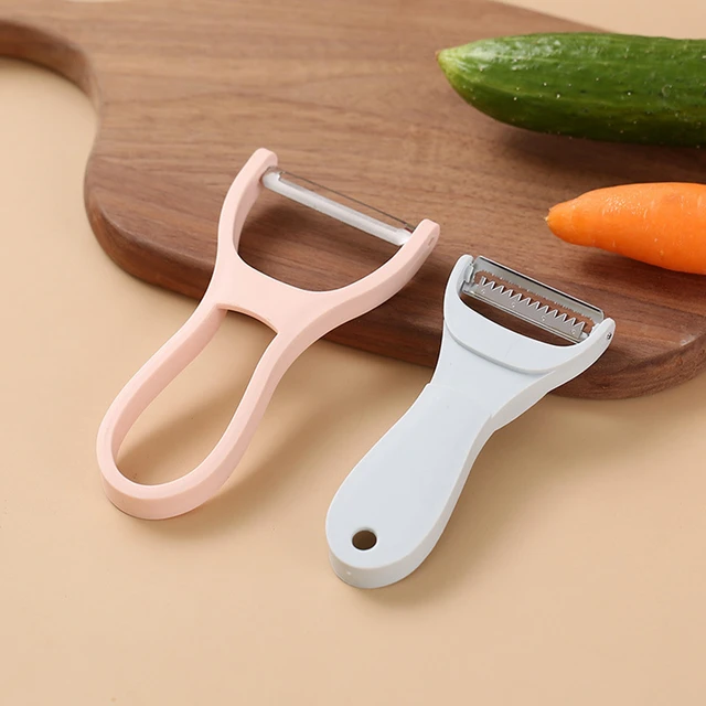 2-in-1 Vegetable Peeler - Multi-Functional Food Peeler for Salad & Carrot Peeling