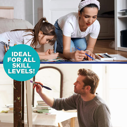 Basic Stretched Canvas for Painting, Small - Square - Rectangular - Big Size - for Painting