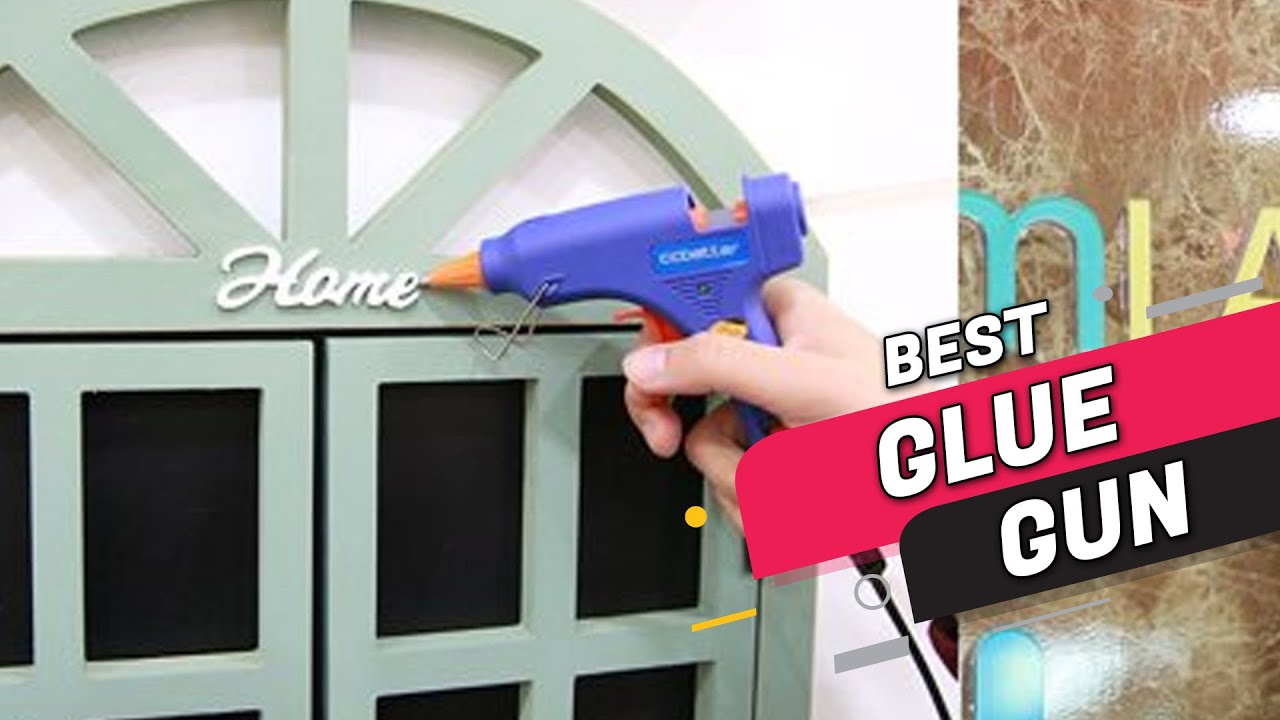 20W Glue Gun with 01 Glue Stick Hot Glue Gun Sturdily Bonds Metal, Wood, Ceramics, Leather & Other Strong Materials