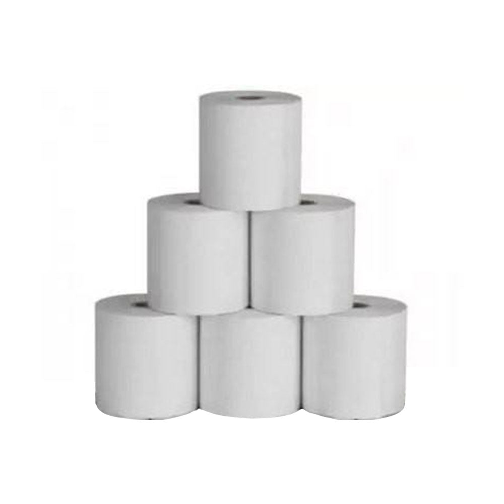 Pack of 6 - POS  Thermal Printer Roll 57mm x 20 meter - White