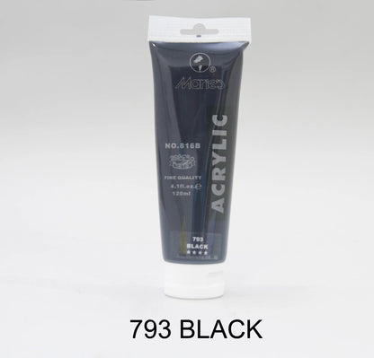 Acrylic Color / Paint 75ml Tube Maries - Use for Canvas, Paper, Wood, Fabric