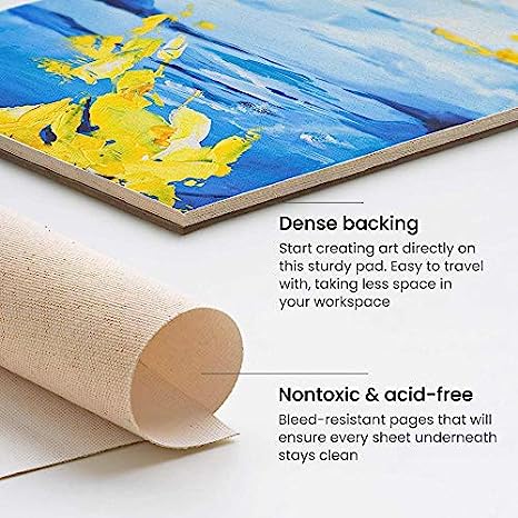 Canvas Pad A4 size for Arts - Calligraphy - Painting