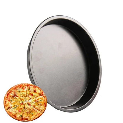 Non-Stick Pizza Pan - Premium Round Bakeware for Easy Baking - Available in 8, 9, or 10 Inch Size