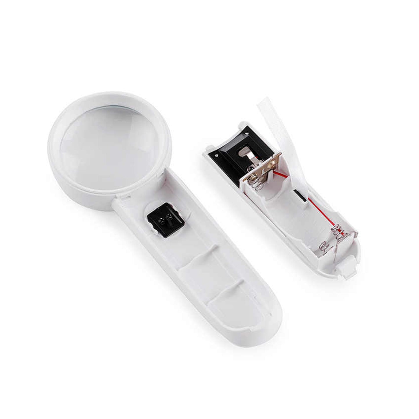 Magnifying Glass 5X Handheld  With 2 LED Lighting Visual Impairment