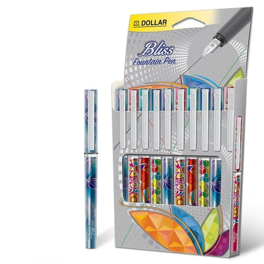 Dollar Bliss Fountain Pen - Affordable Luxury for Smooth, Precise Writing