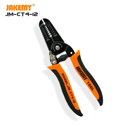 JAKEMY Professional Wire Cutter & Electric Wire Stripper for DIY Home Appliance Repairs