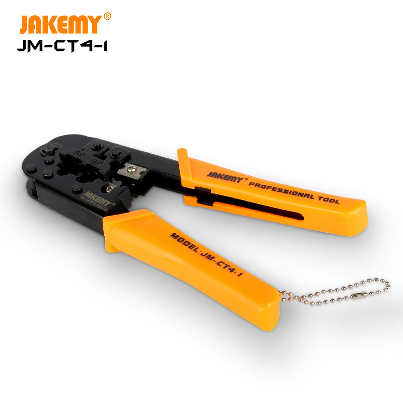 JAKEMY Wholesale Network Hand Tools – Durable Stainless Steel Pliers for Wire Cable Crimping, OEM & ODM