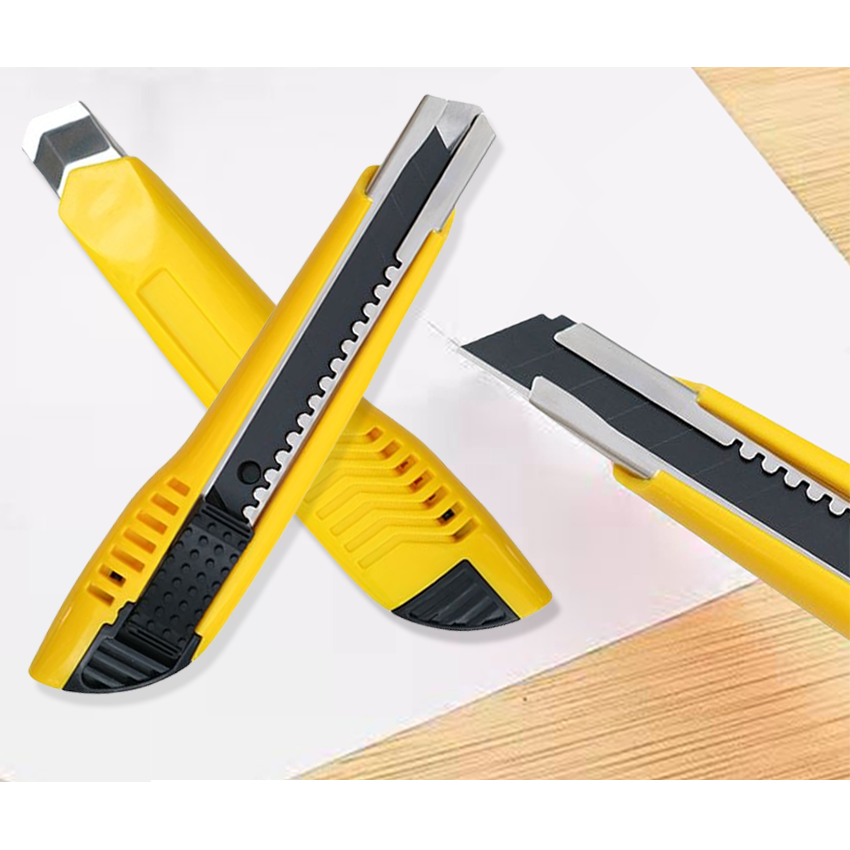 Versatile 18MM Retractable Utility Knife – Sharp Blade, Ergonomic Grip, Compact Design for DIY, Crafting, and Home Use