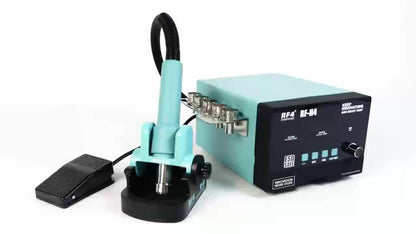 RF-H4 Hot Air Gun Welding Station with Foot Switch, Cold Air Supply Mode for Convenient Use