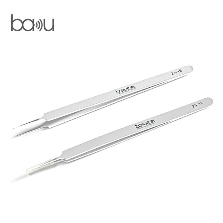 BAKU 2A-16 Precision Tweezers for Cell Phone Repair – Universal Hand Tool