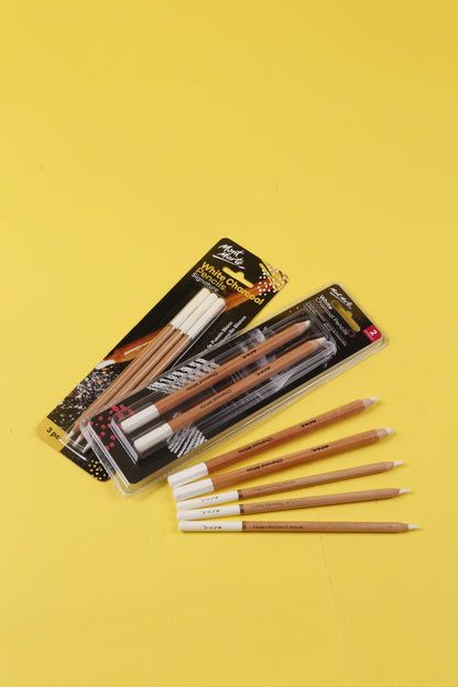 Mont Marte White Pencils - Set of 3