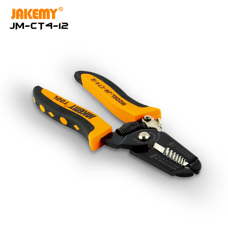 JAKEMY Professional Wire Cutter & Electric Wire Stripper for DIY Home Appliance Repairs