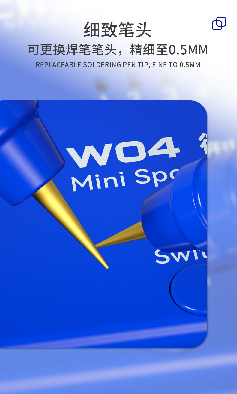 MECHANIC W04 Spot Welder: Versatile Battery & PCB Circuit Repair Tool