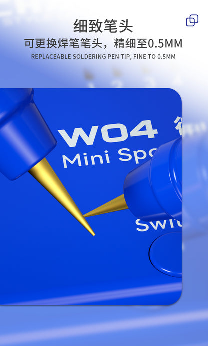MECHANIC W04 Spot Welder: Versatile Battery & PCB Circuit Repair Tool