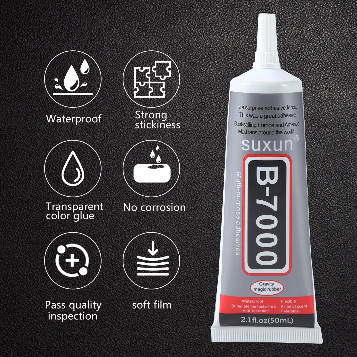 110ml B-7000 Multi-Purpose Adhesive Glue for Touch Screen Cell Phone Repair & DIY Projects