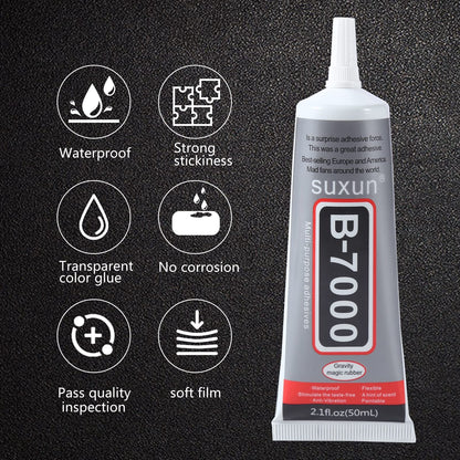 110ml B-7000 Multi-Purpose Adhesive Glue for Touch Screen Cell Phone Repair & DIY Projects