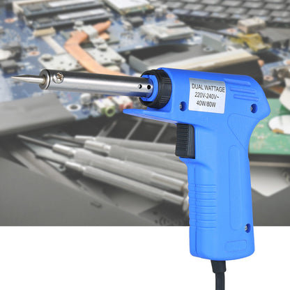 Professional Adjustable Soldering Iron Gun – Dual Power, Quick Heat-Up, 220V-240V