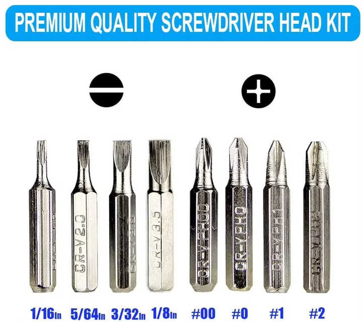 8-in-1 Pocket Mini Screwdriver Pen Kit – Portable Mobile Phone Repair Tools with Multiple Bits