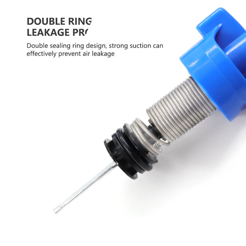 Manual Large Blue Anti-Static Strong Suction Tin Stripping Pump for Soldering Iron Accessories