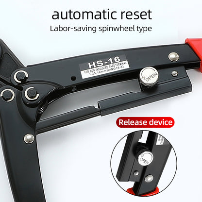 Professional Electrical Crimping Pliers with Safety Lock: Secure and Precise Wire Connections